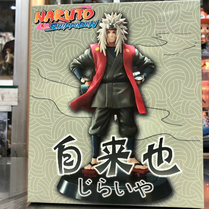 Аниме Наруто Shippuden Jiraiya фигурка 1/8 масштаб Gama Sennin ПВХ игрушка Brinquedos
