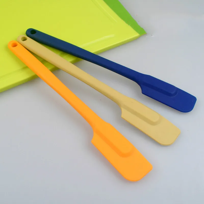 25cm New Cake Cream Butter Spatula Mixing Batter Scraper Brush Silicone