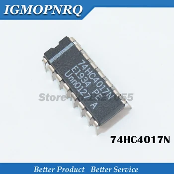 

5pcs/lot 74HC4017N DIP 74HC4017 DIP-16 4017N HC4017N line DIP16 new original