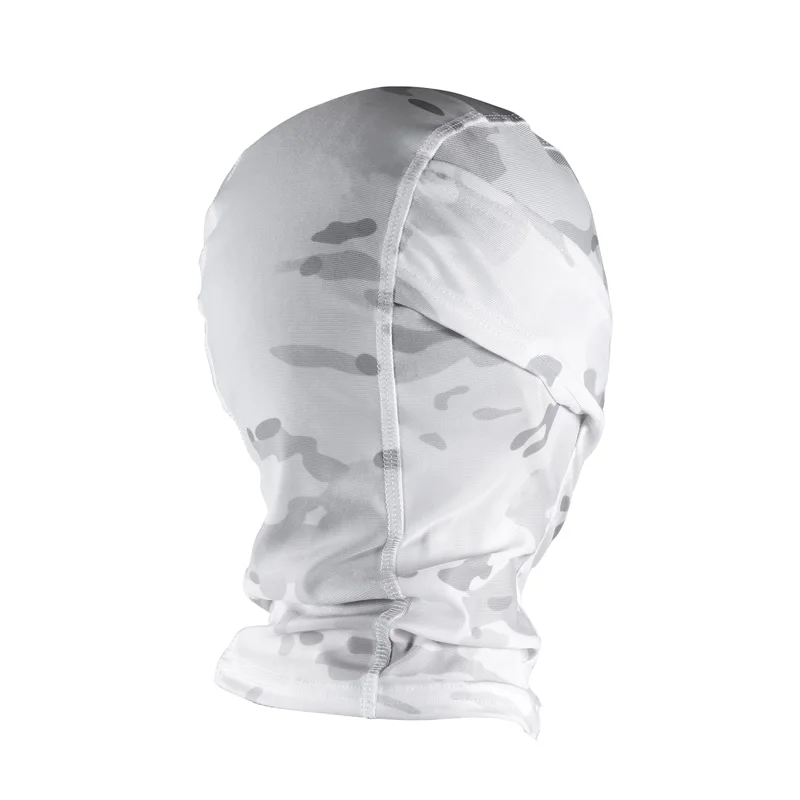 OneTigris тактический капюшон Головные уборы Балаклава маска для лица из эластичной ткани на хлопковой основе натуральная MultiCam охотничий маска для верховой езды одежда для защиты от солнца