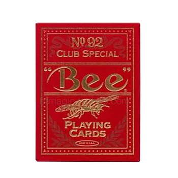 

imported bee playing cards magic tricks magic props red or blue
