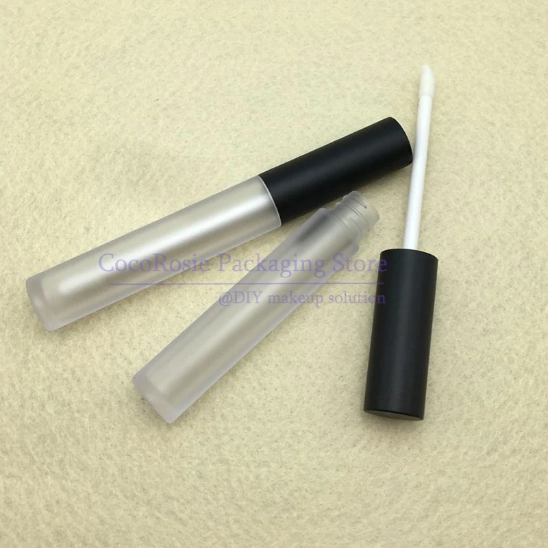 200 PCS Frosted Lip gloss tube Empty 4.5ML Lip gloss container with