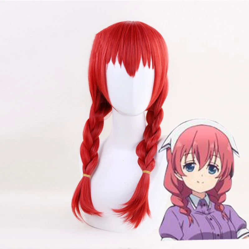 Halloween Blend S Miu Amano Red Braids Cosplay Wig Synthetic Hair Role Play Wig For Unisex Adult Lolita Wig Aliexpress