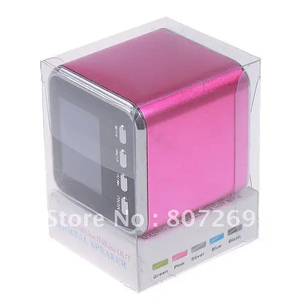 Купить цифровой портативный мини-динамик mp3 плеер usb диск микро sd tf ...