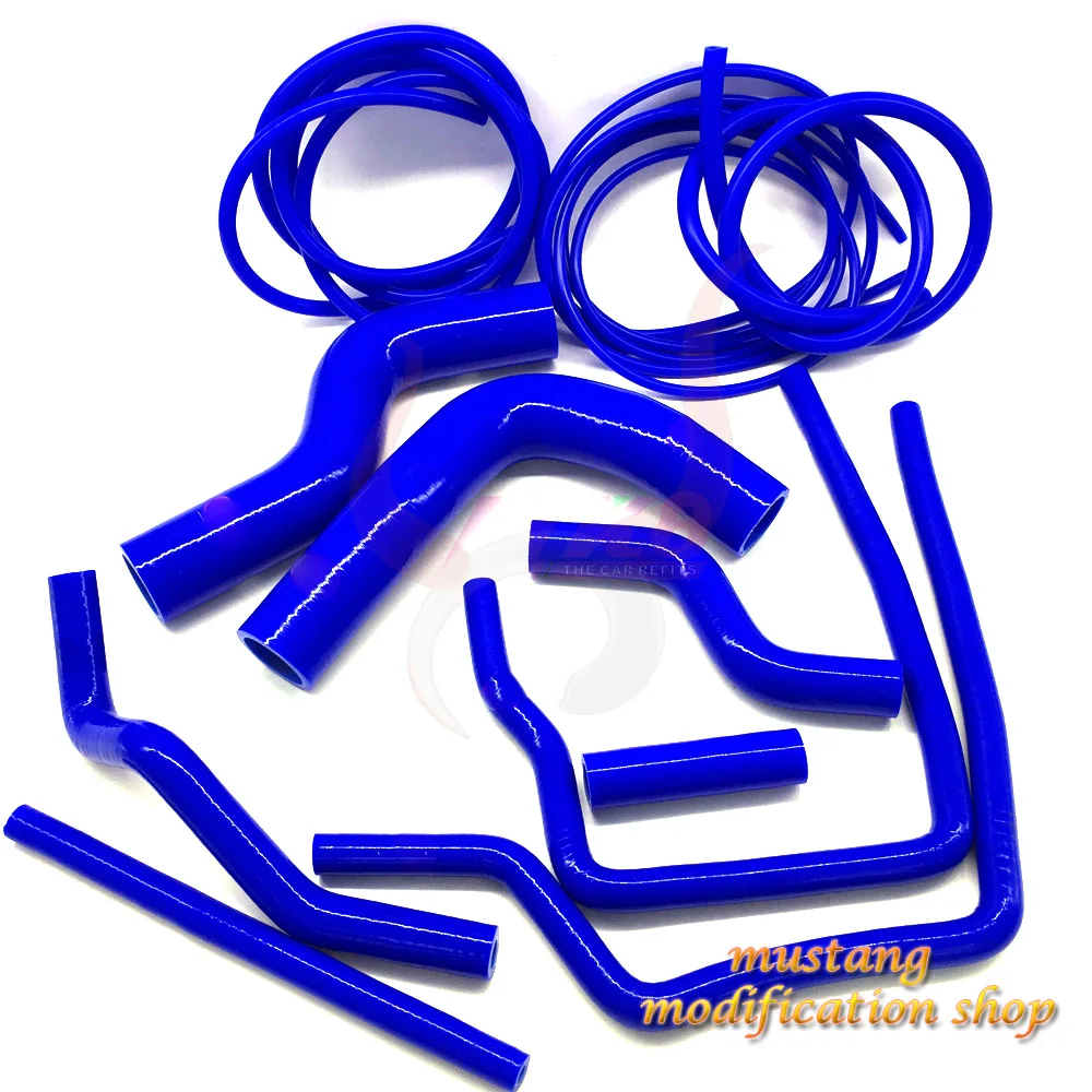 

Free shipping car silicone hose Radiator Fit High quality FOR Subaru Impreza GC8 GF8 STI EJ20 WRX TURBO + Vacuum Hose 1996-2000