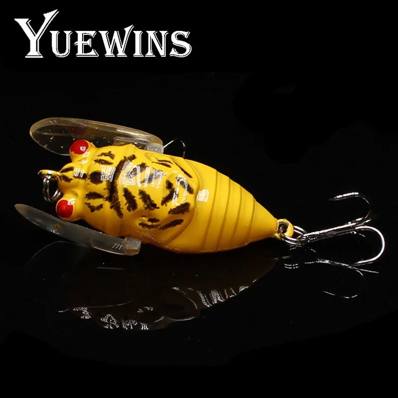 Yuewins الزيز يطير الصيد إغراء Wobblers 5 سنتيمتر 6.1g الحشرات الطعم خطاف ثلاثي Crankbait البلاستيك Pesca artificiais الطعوم باس QA172 Yuewins الزيز يطير الصيد إغراء Wobblers 5 سنتيمتر 6.1g الحشرات الطعم خطاف ثلاثي Crankbait البلاستيك Pesca artificiais الطعوم باس QA172