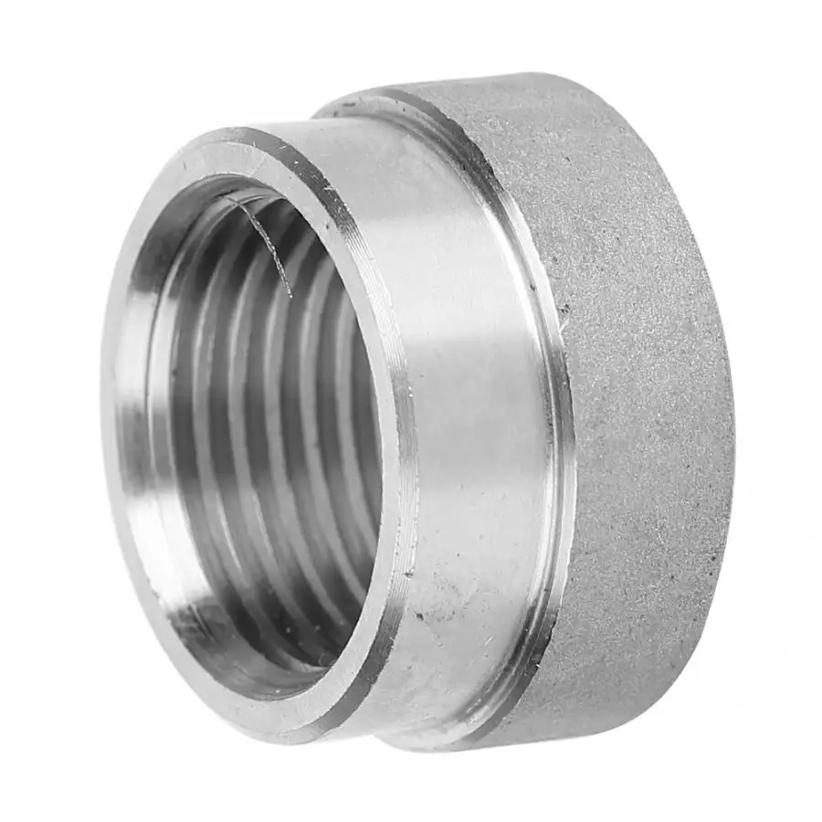 Gorgeri Nut Bung,O2 Oxygen Sensor Stepped Recessed Nut Bung Fit for M18 X 1.5 Threads-304 Stainless Steel