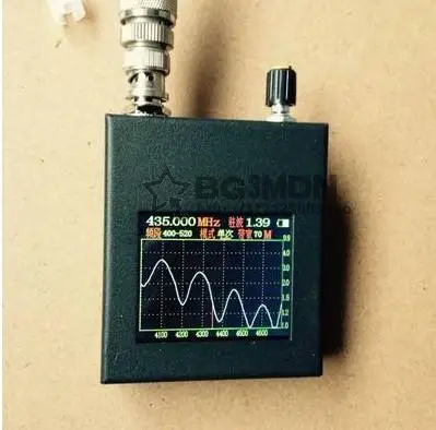 Портативная рация антенный анализатор частоты тестер стоящая волна 1,01-9,9 тестер Измеритель спектра инструмент 136-173 200-280 400-520 МГц