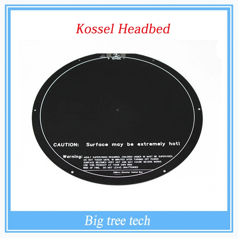 Delta Circular Rostock Super Headbed Kossel 1 Delta Circular Rostock Super Headbed Kossel 1