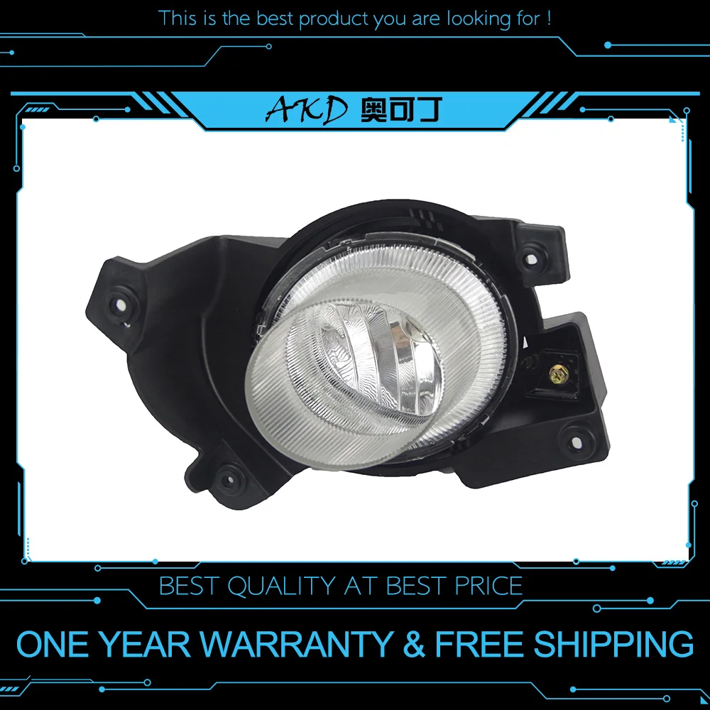 

AKD Fog lamp for Hyundai i10 Fog light Lamp Holder xenon bulbs LED light