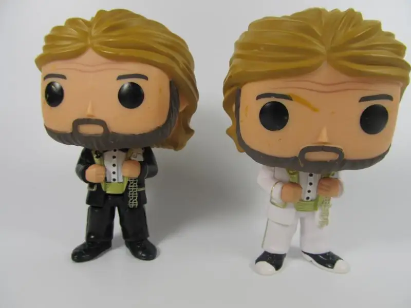 

Original Funko pop Secondhand Wresting Fighter Million Dollar Man Ted DiBiase Vinyl Action Figure Collectible Model Loose Toy
