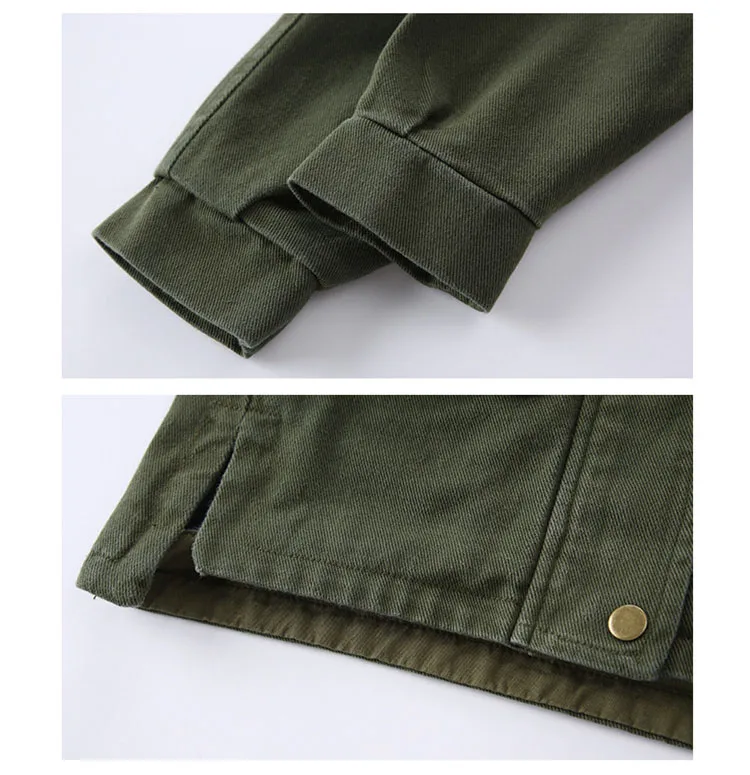 black green children hooded denim long coats for teenage boys outerwear tops kids autumn long sleeve jackets clothing 8 10 12 Y  (8)