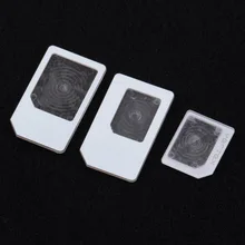 30 шт./партия адаптеры для nano SIM Micro standard карты держатель лотка для iPhone 5