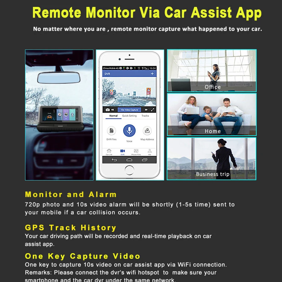 Camlive E02 приборная панель Автомобильный регистратор 8 &quot4G ADAS видеорегистратор