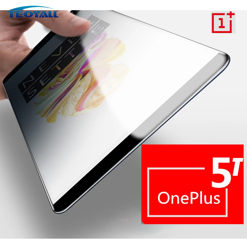 TeoYall Original Full Tempered Glass Screen Protector for Oneplus 5T 0.26mm 2.5D Protective Film A5010 Ultra Thin 5 t | Мобильные