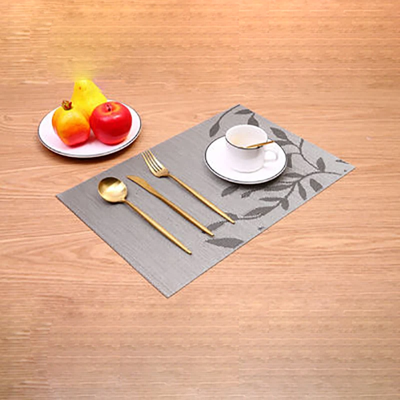 PVC Non-slip Table Mat Waterproof Not Scratch Desktop Not Absorb Oil and Repeated Cleaning Mat