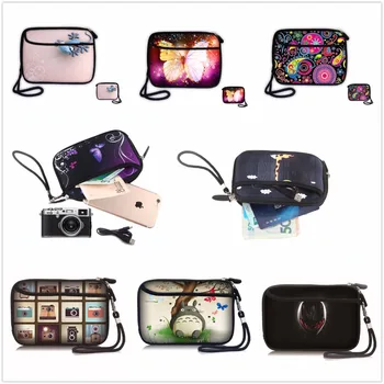 

Personalized External Storage Soft Zipper Case HDD SSD Bag Pouch for 2.5 Hard Drive Power Bank USB Cable Charger Power Bank Case