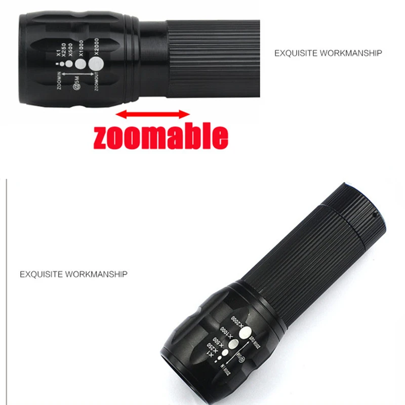 Flash Deal Bike Accessories 3 Modes Waterproof LED Bicycle Light 2000 Lumens Flashlight  Bicycle Light LED Bike Front Light+Torch Holder 3