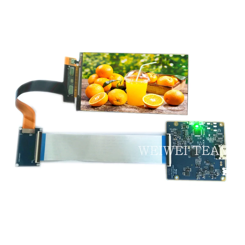  5.5 inch 2K LCD screen 2560*1440 LS055R1SX03 display with HDMI to MIPI controller board for WANHAO 