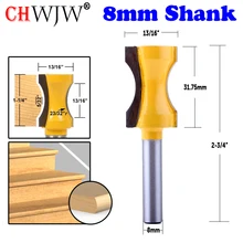 CHWJW 1 шт. 8 мм хвостовик 23/3" Радиус выпуклая колонна/лицевой формовочный фрезерный бит линия нож дверной нож Tenon фрезы по дереву инструменты