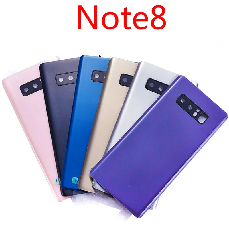 Для SAMSUNG Galaxy Note 8 note8 N9500 N950F задняя крышка батарейного отсека корпуса Замена +