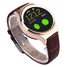 1.22″ Inch Round Touch Screen Bluetooth Smart Watch Wristwatch Support GSM SIM Card For Android Phone iOS iPhone