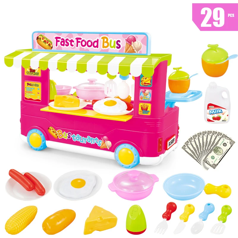 fast food bus toy