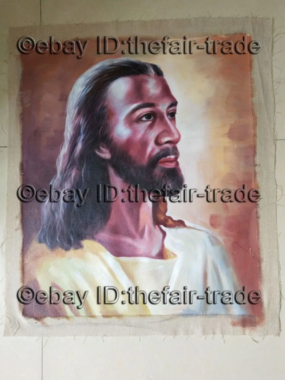 Post Black Jesus African American Christ Christian Religious Prayer Oil