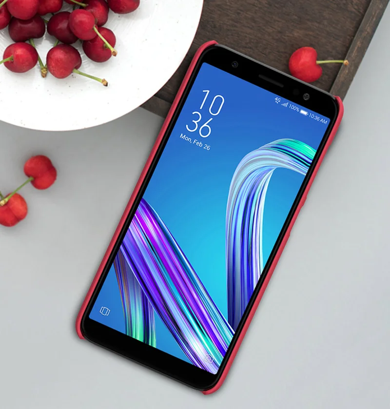 Nillkin Чехол матовый для Asus Zenfone Max Pro M2 ZB631KL жесткий Пластик задняя крышка