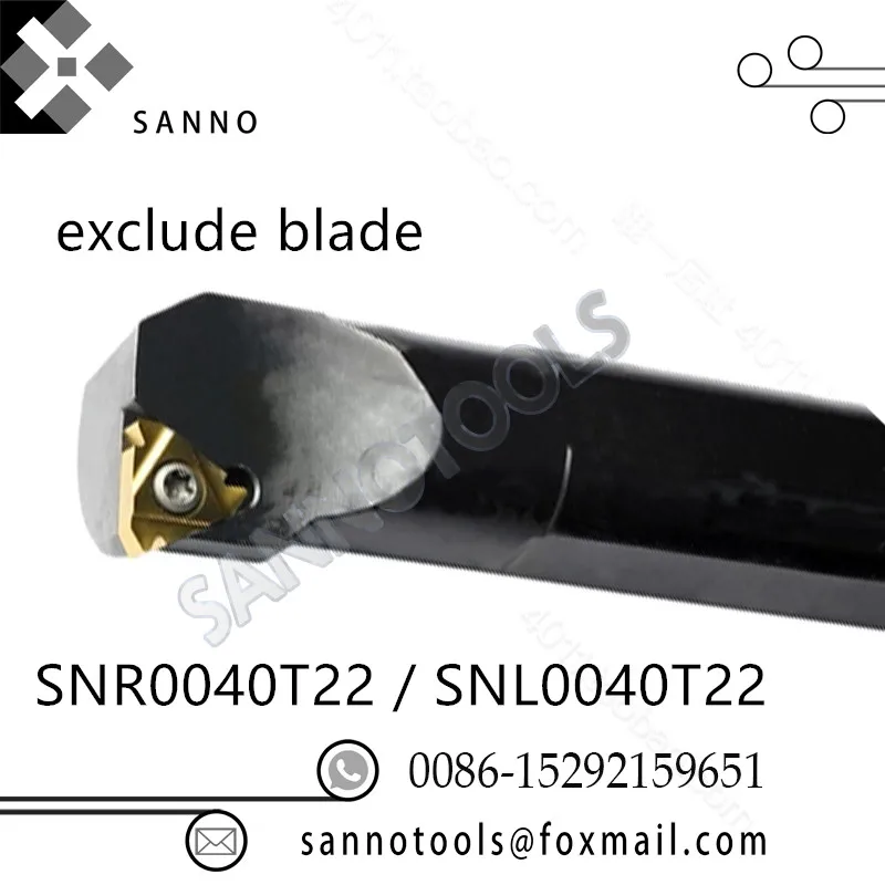 

SNL0040T22 / SNR0040T22 Inner thread turning tool Lathe turning tools high speed cutting cutter cnc machine surface finishing