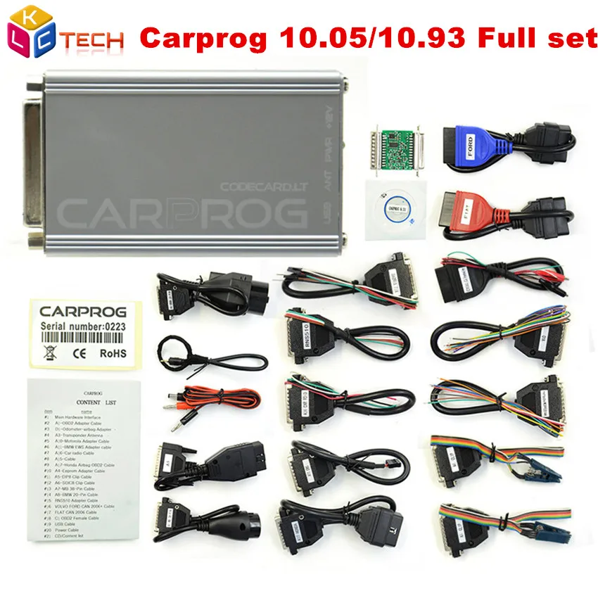

Professional Auto Repair Programmer Tool CAR PROG V10.05/10.93 Carprog All Softwares(Car Radio/Odometers/Dasgboards/Immobilizers