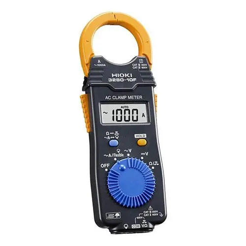 

Hioki 3280-70F Clamp meter On Hi Tester 3280-10F with CT6280 Flexible AC Clamp