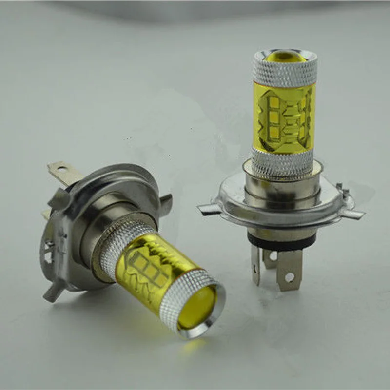 H4 LED Headlights Fog Light Lamp 7W 800lm Auto Front Bulb
