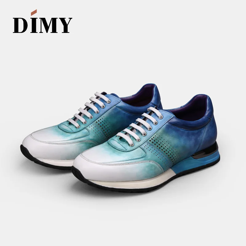 DIMY men's shoes retro shoes casual old shoes men's tide sports shoes men's summer breathable running shoes