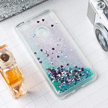 Чехол с динамической жидкостью для huawei P8 P9 Lite P10 PLUS, чехол с блестящим Бампером для Honor 8 Lite Pro 6X 5X 4x Nova 2 mate 9 G8, чехлы