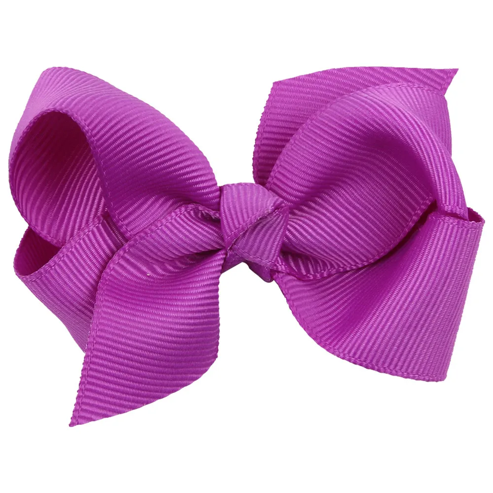 100 шт. 3 дюймов корейский Grosgrain ленты Hairbows девушка Интимные аксессуары с клип бутик волосы луки заколки для волос Украшения hd3201