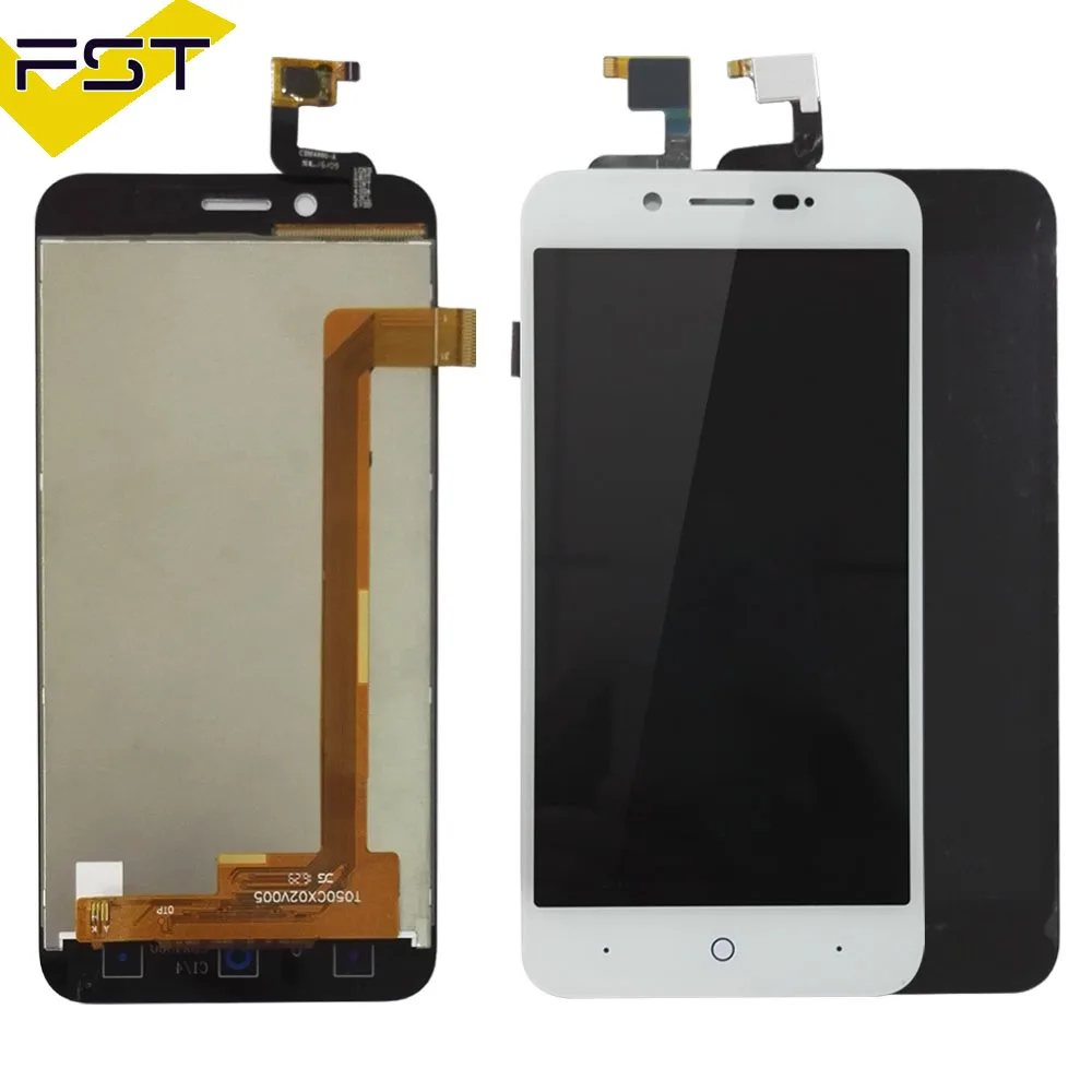 Высококачественный черный/белый 5 0 дюймов для ZTE Blade L4 A460 D / T610 ЖК дисплей +