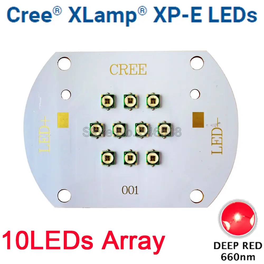 CREE XLamp XPE XP E 30 Вт Светодиодная лампа для роста растений диодный излучатель света