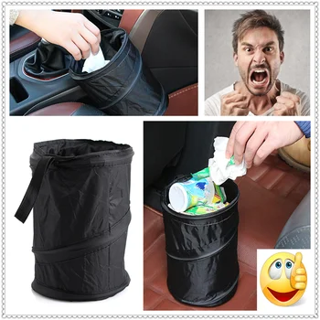 

Car Waterproof Trash Can Bag Leak Proof Garbage Pocket FOR Toyota hilux sewing hiace camry tacoma pickup tundra 4runner sienna