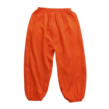 

WEIXINBUY hot sale summer kids clothing boys girls harem pants cotton solid trousers baby pants