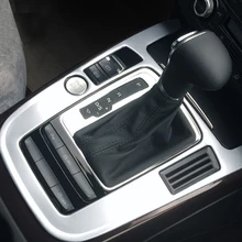 Автомобильные аксессуары для Audi A5 A4 B9 2013-высокое качество, поступления г. накладка на крышку панели КПП украшения Отделка пайетками