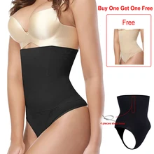 Женская одежда для шейпинга с высокой талией Butt Кнопка стеклоподъемника сексуальные трусики Knicker боди корсет нижнее белье для свадебного платья