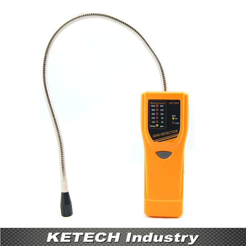 Сигнализация обнаружения газа детектор горючих газов метана AZ 7201|methane detector|combustible