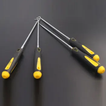 

Steel Extra Long Hook And Pick Set Durable Car Automotive O-Ring Seal Remover Craft Hobby Tool Car Oil Seal Screw Driver