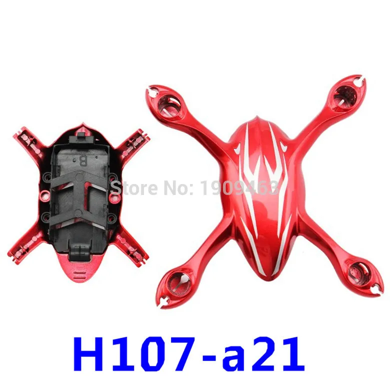 100% оригинальный новый Hubsan часть H107 A21 H107C корпус для Мини RC Qudcopter часть|body shell|rc body