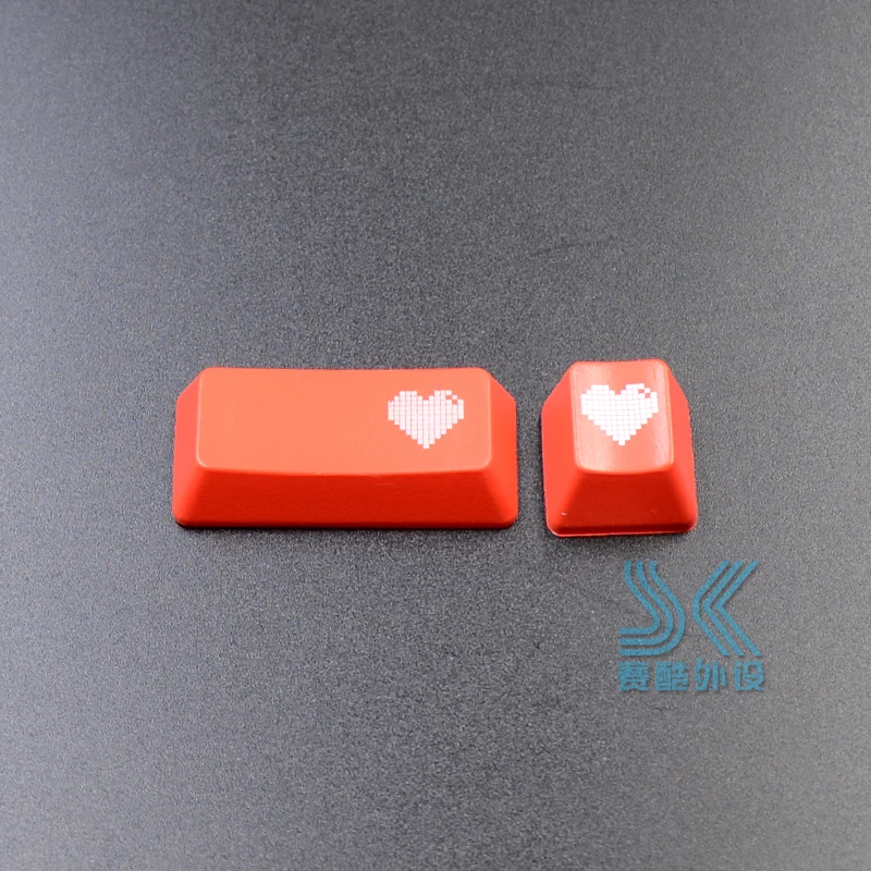 Новинка abs heart keycap красный для cherry MX F ESC R4 Высокая площадь введите лазерную