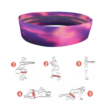 

Non-slip Yoga Band Booty Band Hip Circle Loop Resistance Band Fitness Workout Exercise For Legs Thigh Glute Butt Squat