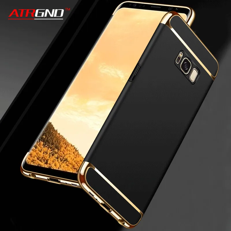 

Luxury 360 Shockproof Phone Case For Samsung Galaxy S8 S9 Plus Note8 9 S7 Edge Cover For Samsung S10 Plus S10 E Protective Case