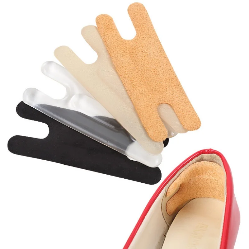 

Women Silicone Heel Protector Sticker Heel Pain Anti Friction Heel Liner Strip High Heeld Shoes Insoles 3pairs=6pcs