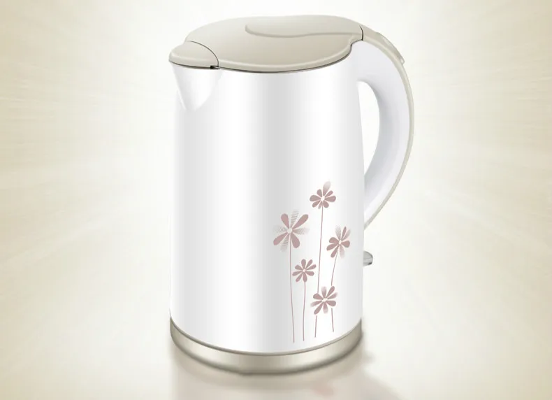 Electric kettle double-layer anti - hot automatic power failure boiler food stainless steel Safety Auto-Off Function Electric kettle double-layer anti - hot automatic power failure boiler food stainless steel Safety Auto-Off Function